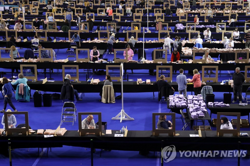 스코틀랜드국민당 선거 승리…"분리독립 투표 추진할 것"