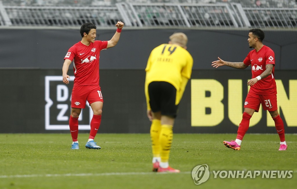 '황희찬 리그 첫 도움'에도 도르트문트에 석패…뮌헨 우승 확정