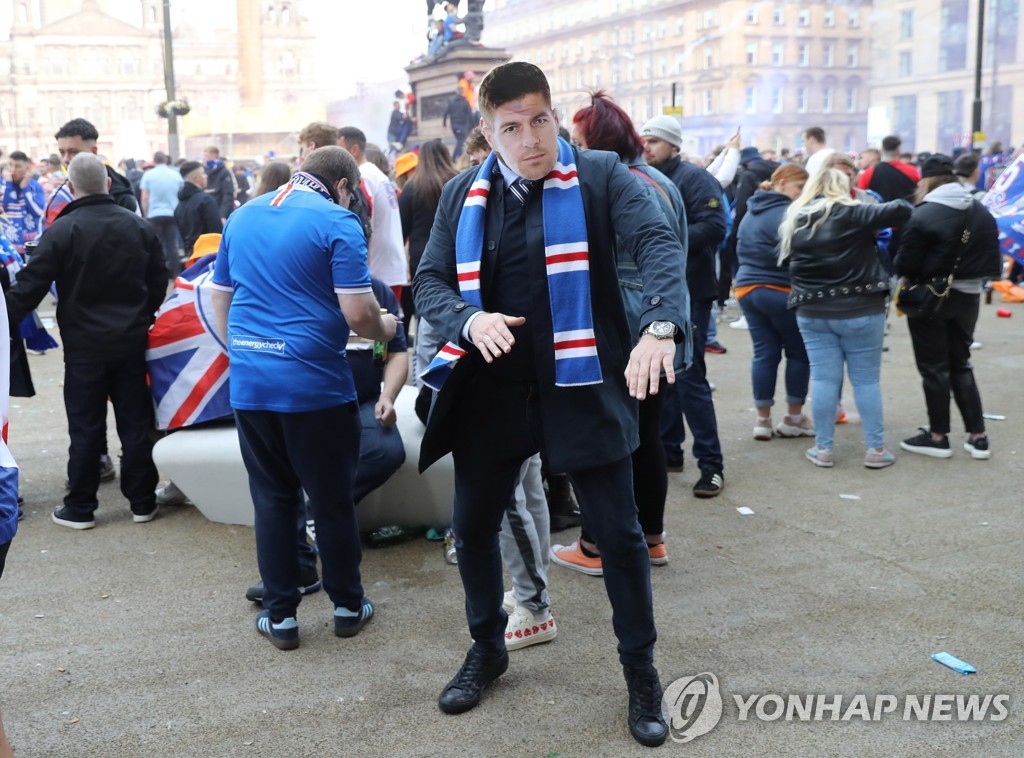 '제라드 지휘봉' 레인저스, 역대 4번째 무패 우승 '쾌거'