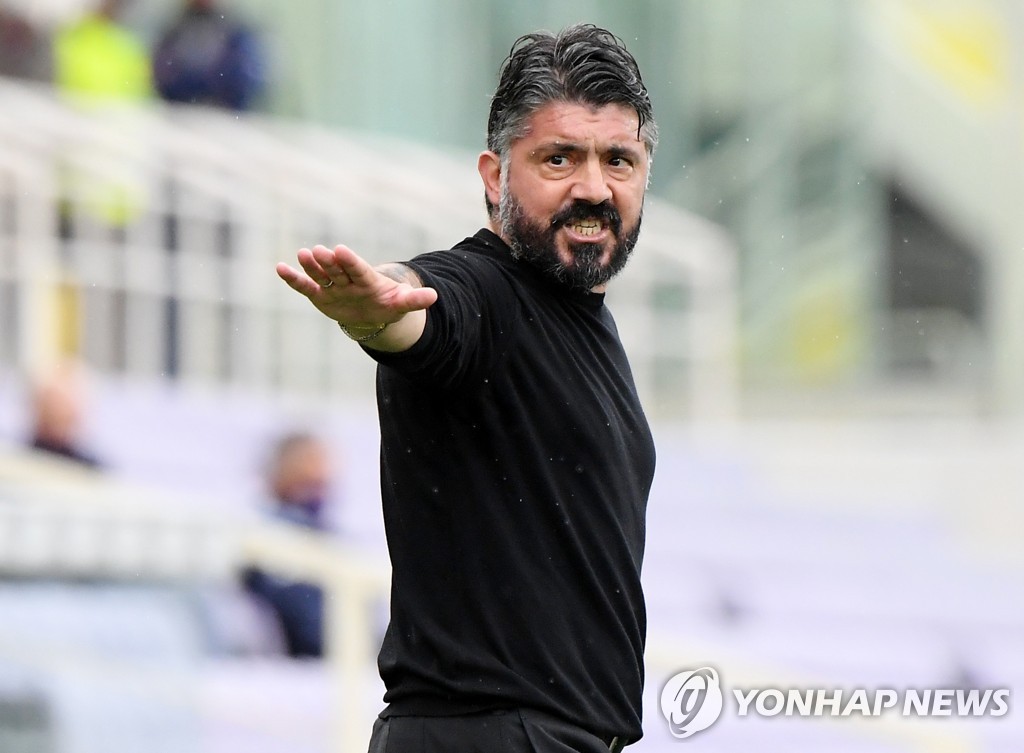 가투소, 나폴리와 작별 이틀 만에 피오렌티나 감독에 선임