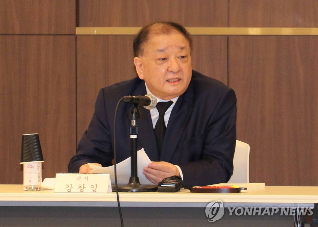 강창일 대사, 24일 일왕에 신임장 제출…부임 넉달만