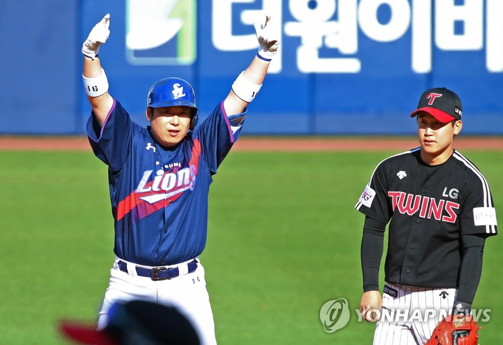 한화, 0-4→5-4 뒤집기…4천741일 만에 사직구장 3연전 싹쓸이(종합)