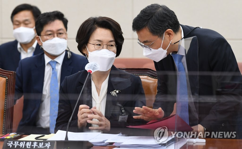 인사청문 슈퍼데이…'임혜숙+α' 野 표적공세에 "송구" 연발