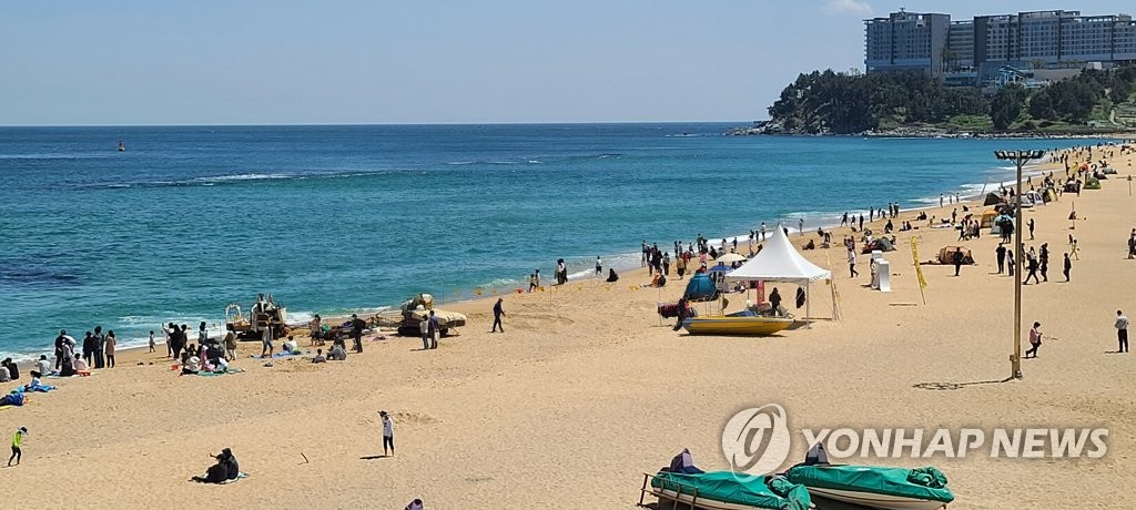 4월 강원 관광객 1천만명 육박…"비대면 자연 친화 선호"