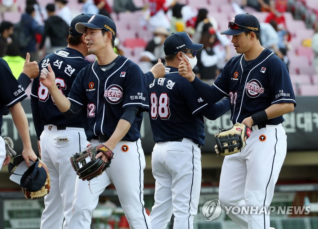 김민수 결승 투런포…선두 삼성, 20승 선착 '-1'