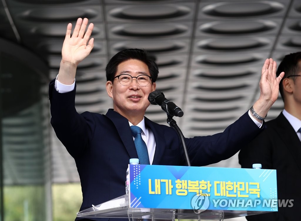 양승조 충남지사, 광역단체장 첫 '대선 출마' 선언