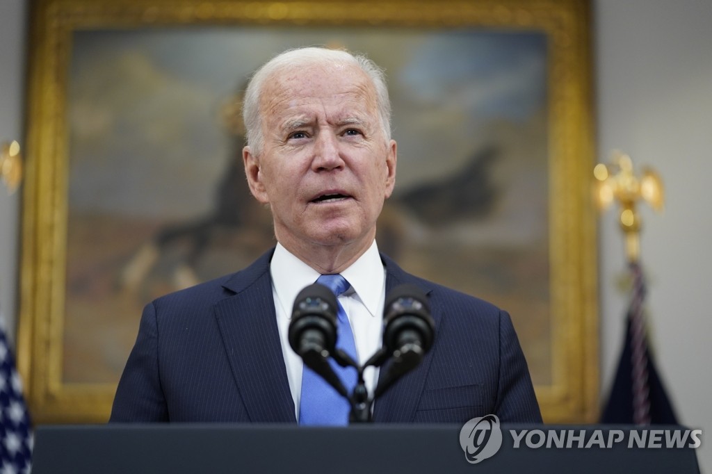 바이든 "이스라엘-팔레스타인 사태 진정 위해 계속 관여"