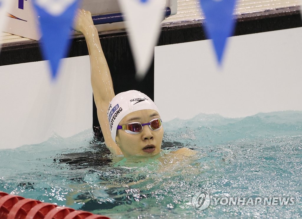 황선우, 자유형 100ｍ서 또 한국신기록…생애 첫 올림픽 출전(종합)