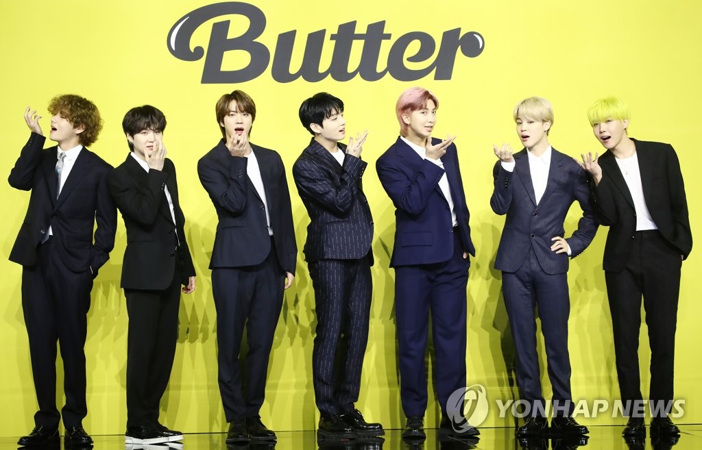 BTS "'버터', 2021년 대표 서머송으로 사랑받았으면"(종합)