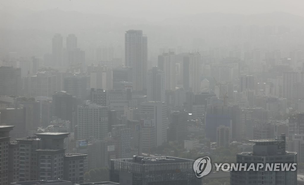 서울 등 중부지방에서 황사 관측…전국 확대 예정