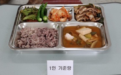 '부실급식 첫 폭로' 부대, 의원 방문하자 '고기 가득' 식판