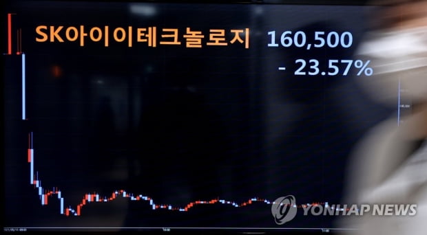 SKIET 상장일 26% 폭락…'따하' 근접 마감