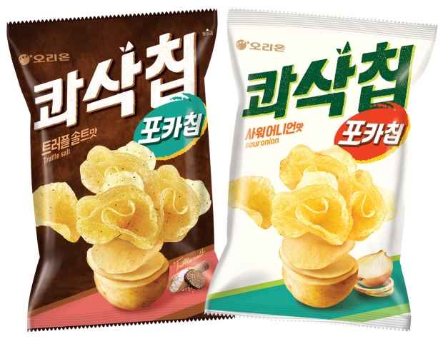 오리온 ‘콰삭칩’, 출시 한 달 만에 200만 봉 판매 돌파
