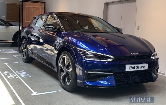 기아 EV6 GT 라인./ 사진=신현아 기자