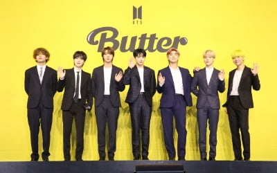 BTS '버터' 빌보드 또 녹였다…2주 연속 '핫100' 정상