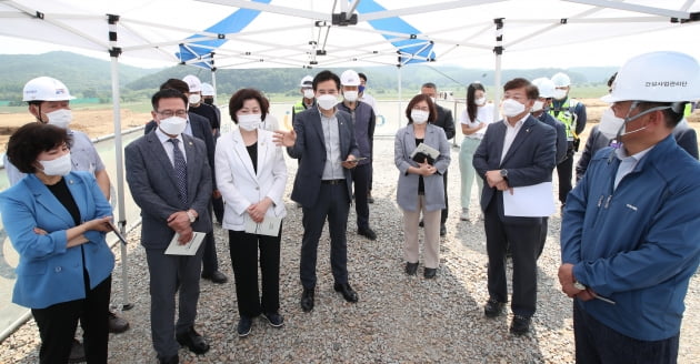 경기 화성시, 서철모 시장 '신안산선 복선전철 6공구 현장 관리실태 점검'