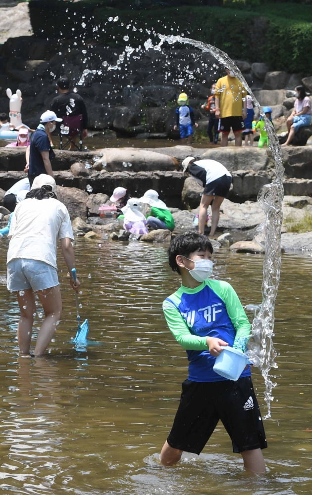 물놀이 하기 좋은날