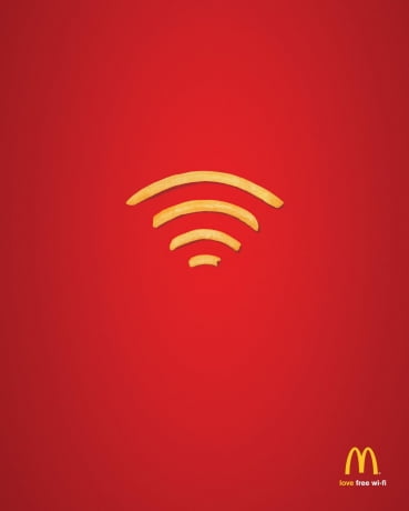 맥도날드 광고 ‘와이파이’ 편 (2009)  출처: 맥도날드 홈페이지