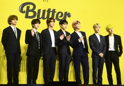 BTS '버터' 빌보드 4주 연속 1위, 21세기 최초 기록