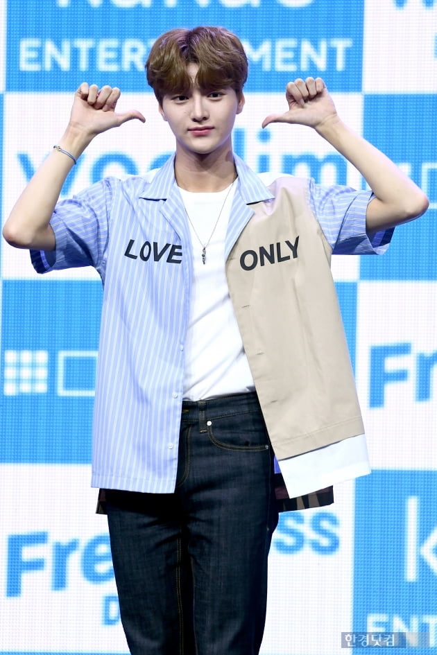 [포토] 드리핀 차준호, '귀엽네~귀여워~'