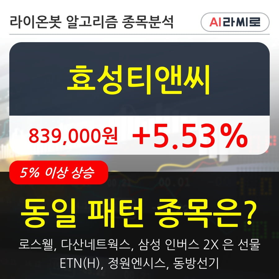 효성티앤씨