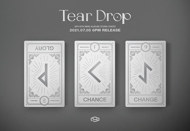 SF9, 7월 5일 컴백 확정…미니멀X세련미 담은 신곡 ‘Tear Drop’ 예고
