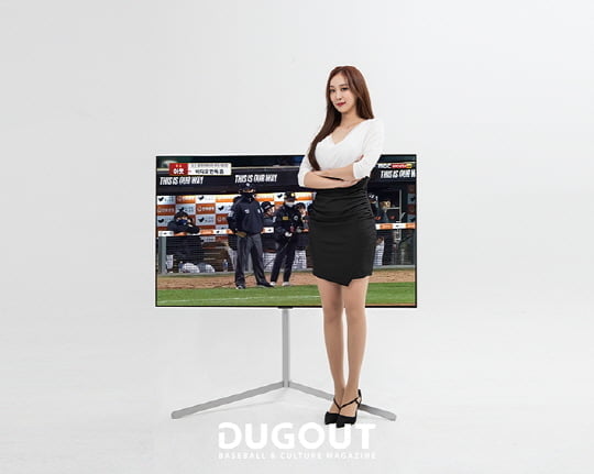 박지영 아나운서, LG 올레드 evo로 프로야구 집관 소감은?