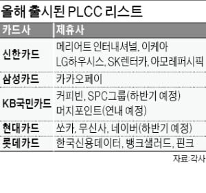 '기업 특화' PLCC 열풍 속 자취 감추는 '혜자 카드'들