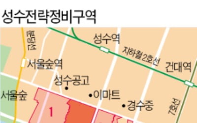 '한강변 50층' 추진 성수구역, 2지구도 교통영향평가 통과