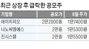 공모주 무조건 돈 번다?…기업들 '영끌' 공모가에 수익률 갈수록 떨어져 