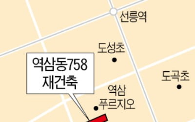 역삼동 758 일대 주택 재건축 인가