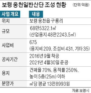 관광도시 보령의 변신…15만평 산단에 기업들 모신다