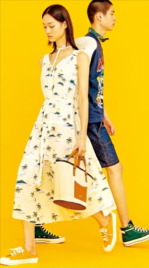 삼성물산 패션부문, 빈폴·구호·에잇세컨즈…편안한 휴양지룩으로 夏夏夏