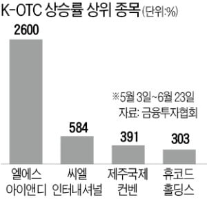 코인 자금 옮겨왔나?…한 달 새 30배 뛴 엘에스아이앤디