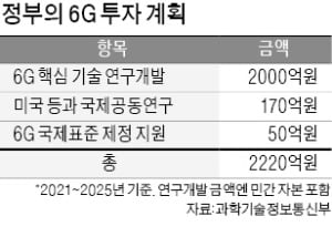 정부, 6G 잰걸음…2200억 투자·국제 공동연구