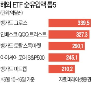 선진국 주식형 ETF에 글로벌 투자금 몰린다