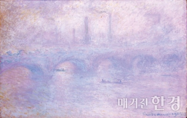 클로드 모네, 워털루 다리, 1903년, 상트페테르부르크 에르미타주 미술관