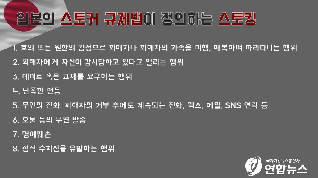 [살인의 전조 스토킹]⑥ 英, 보호명령 무시하면 징역 5년…美, 미성년 스토킹 엄벌