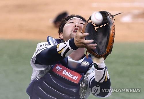 장승현 결승 2루타에 끝내기 태그까지…두산, NC 꺾고 단독 3위(종합)