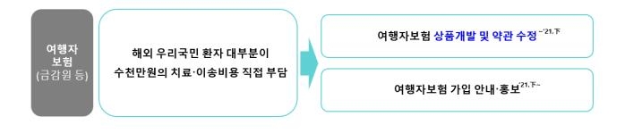 해외 여행자 보험 손본다…"2주 이상 입원 안해도 이송비 지급"