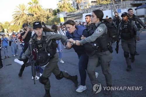 이스라엘, '정착촌 갈등' 취재 알자지라 기자 연행 논란