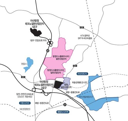 충남 아산탕정테크노 일반산단 2공구 민간아파트 분양 '논란'