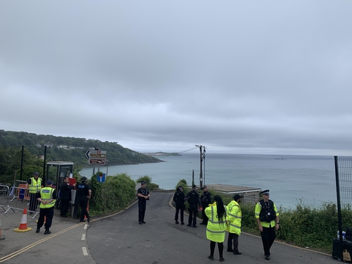 [르포] G7정상 맞는 영국 '땅끝마을' 긴장감…런던엔 태극기(종합)