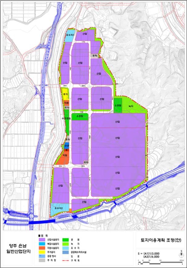 양주 은남산단 30만㎡ 확대…총 99만2천㎡ 개발