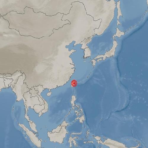 대만 화롄 남쪽서 규모 5.0 지진 발생