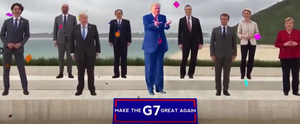 '중국과 일곱 난쟁이' 중국서 G7 회의 조롱 패러디물 봇물
