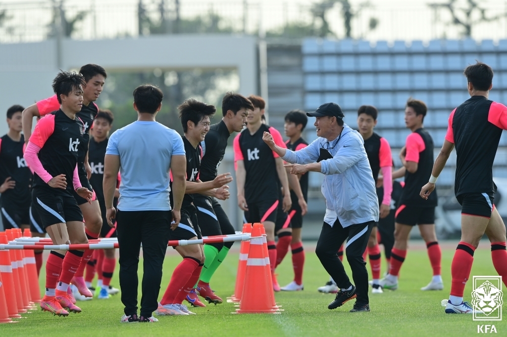 김학범호, 22일부터 2차 담금질…올림픽 최종 명단 30일 발표