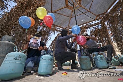 이스라엘, 이틀 연속 가자지구 공습…'방화 풍선' 대응