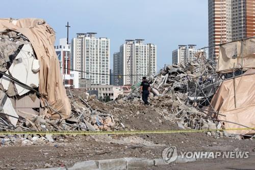 정부 '광주 사고 재발 방지' 건설안전특별법 연내 제정키로