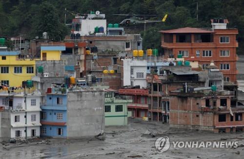 네팔·부탄서 며칠째 홍수로 수십명 사망·실종